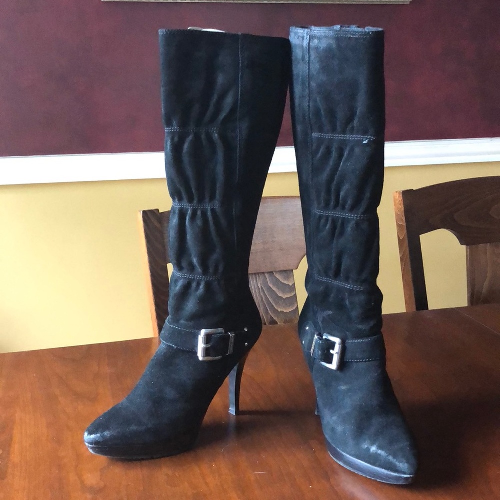 MK suede boots